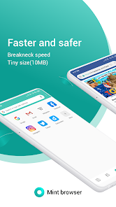 تحميل متصفح Mint Browser مهكر للاندرويد والايفون 2024 اخر اصدار مجانا