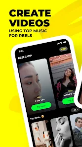 تحميل برنامج Reelsapp video trends مهكر للاندرويد والايفون 2024 اخر اصدار مجانا