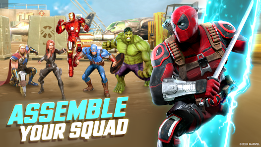 تحميل لعبة MARVEL Strike Force مهكرة للاندرويد والايفون 2024 اخر اصدار مجانا