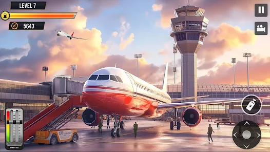 تحميل لعبة Pilot Flight Simulator Offline مهكرة للاندرويد والايفون 2024 اخر اصدار مجانا