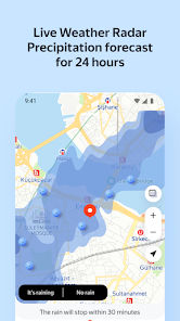 تحميل تطبيق Yandex.Weather Apk مهكر للاندرويد والايفون 2024 اخر اصدار مجانا