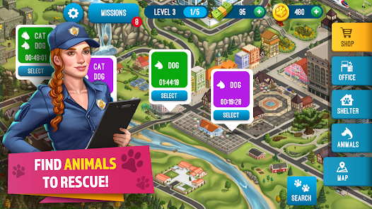 تحميل لعبة Animal Shelter Simulator مهكرة للاندرويد والايفون 2024 اخر اصدار مجانا