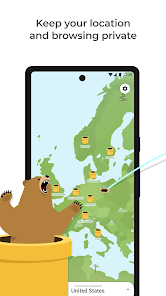 تحميل تطبيق TunnelBear VPN مهكر للاندرويد والايفون 2024 اخر اصدار مجانا