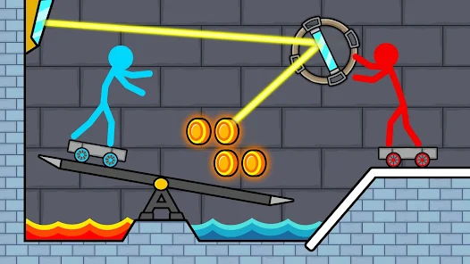 تحميل لعبة Red and Blue Stickman: Season 2 مهكرة للاندرويد والايفون 2024 اخر اصدار مجانا