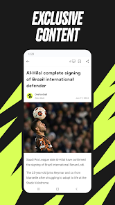 تحميل تطبيق OneFootball Apk مهكر للاندرويد والايفون 2024 اخر اصدار مجانا