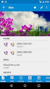 تحميل تطبيق DW Contacts & Phone & SMS مهكر للاندرويد والايفون 2024 اخر اصدار مجانا