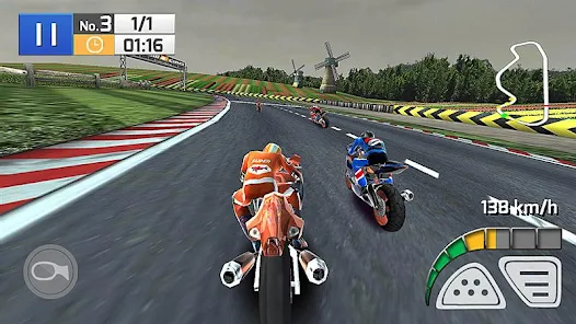 تحميل لعبة Real Bike Racing مهكرة للاندرويد والايفون 2024 اخر اصدار مجانا