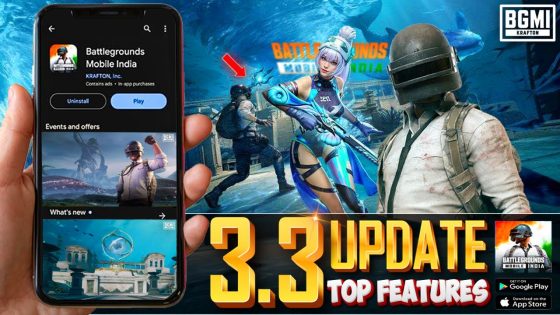 Download PUBG mobile update 3.3 Atlantis Mod