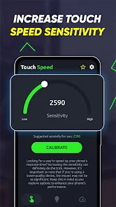 تحميل برنامج زيادة حساسية شاشة اللمس Touch Speed Sensivity Increase مهكر للاندرويد والايفون 2024 اخر اصدار مجانا