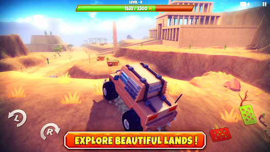 تحميل لعبة Zombie Offroad Safari مهكرة للاندرويد والايفون 2024 اخر اصدار مجانا