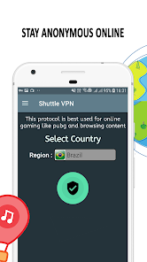 تحميل تطبيق Shuttle VPN مهكر للاندرويد والايفون 2024 اخر اصدار مجانا