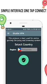 تحميل تطبيق Shuttle VPN مهكر للاندرويد والايفون 2024 اخر اصدار مجانا