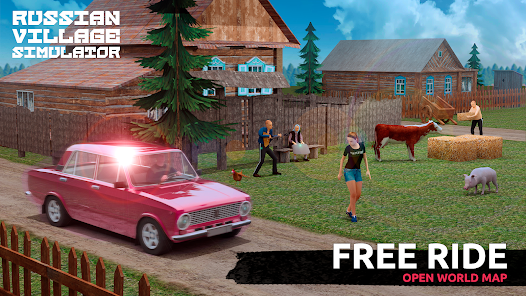 تحميل لعبة Russian Village Simulator 3D مهكرة للاندرويد والايفون 2024 اخر اصدار مجانا