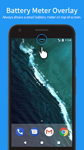 تحميل تطبيق Battery Meter Overlay مهكر للاندرويد 2024 اخر اصدار مجانا