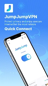 تحميل تطبيق Jump Jump VPN مهكر للاندرويد والايفون 2024 اخر اصدار مجانا