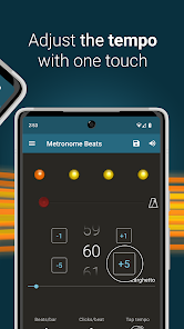 تحميل تطبيق Metronome Beats مهكر للاندرويد والايفون 2024 اخر اصدار مجانا