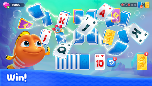 تحميل لعبة Fishdom Solitaire مهكرة للاندرويد والايفون 2024 اخر اصدار مجانا