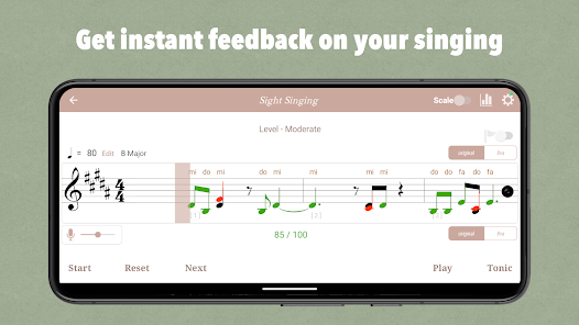 تحميل تطبيق Sight Singing Pro مهكر للاندرويد والايفون 2024 اخر اصدار مجانا