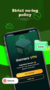 تحميل برنامج Gamers Vpn مهكر للاندرويد والايفون 2024 اخر اصدار مجانا