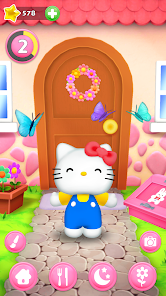 تحميل لعبة My Talking Hello Kitty مهكرة للاندرويد والايفون 2024 اخر اصدار مجانا