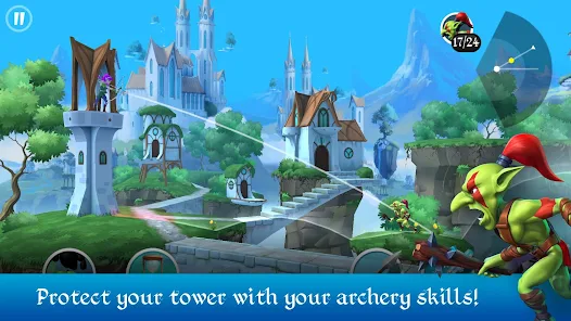 تحميل لعبة Tiny Archers مهكرة للاندرويد والايفون 2024 اخر اصدار مجانا