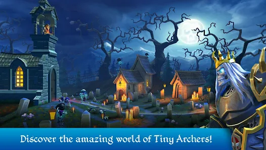 تحميل لعبة Tiny Archers مهكرة للاندرويد والايفون 2024 اخر اصدار مجانا