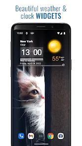 تحميل تطبيق 3D Sense Clock & Weather مهكر للاندرويد والايفون 2024 اخر اصدار مجانا