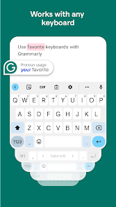 تحميل تطبيق Grammarly Keyboard Apk مهكر للاندرويد والايفون 2024 اخر اصدار مجانا