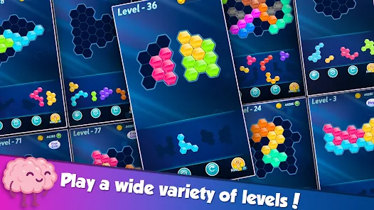 تحميل لعبة Block! Hexa Puzzle مهكرة للاندرويد والايفون 2024 اخر اصدار مجانا