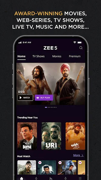 تحميل تطبيق ZEE5 Movies Apk مهكر مسلسلات وافلام هندية للاندرويد وللايفون 2025 بدون نت مجانا