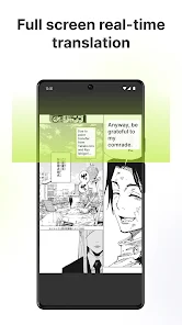 تحميل تطبيق Comic Screen Translate مهكر للاندرويد والايفون 2024 اخر اصدار مجانا