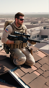 تحميل لعبة American Sniper 3D مهكرة للاندرويد والايفون 2024 اخر اصدار مجانا