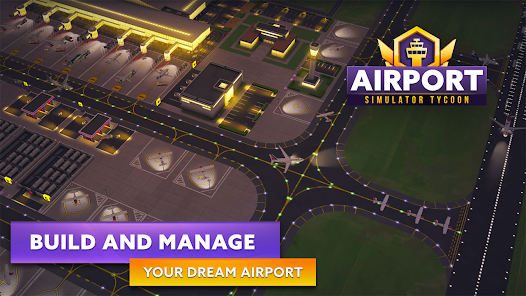 تحميل لعبة Airport Simulator Tycoon مهكرة للاندرويد والايفون 2024 اخر اصدار مجانا