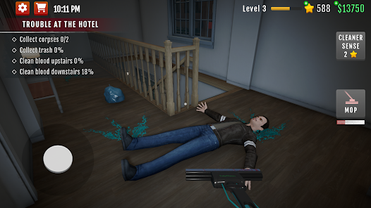 تحميل لعبة Crime Scene Cleaner 3D Mobile مهكرة للاندرويد والايفون 2025 اخر اصدار مجانا