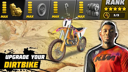 تحميل لعبة Dirt Bike Unchained مهكرة للاندرويد والايفون 2024 اخر اصدار مجانا