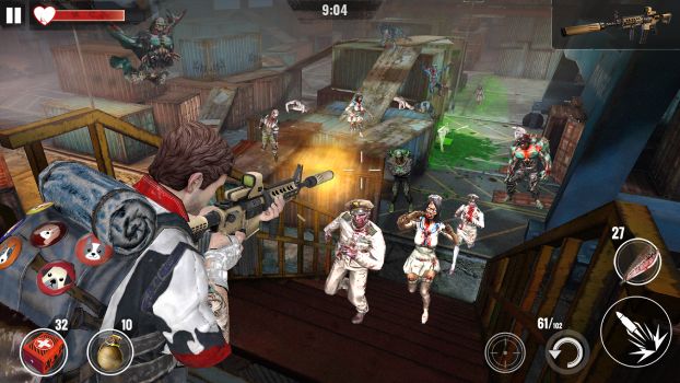 تحميل لعبة زومبي هانتر Zombie Hunter Apk مهكرة للاندرويد والايفون 2025 اخر اصدار مجانا