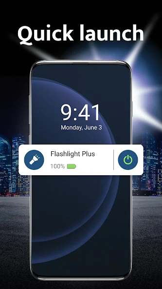 تحميل تطبيق الكشاف Flashlight Plus مهكر Apk للاندرويد والايفون 2025 اخر اصدار مجانا