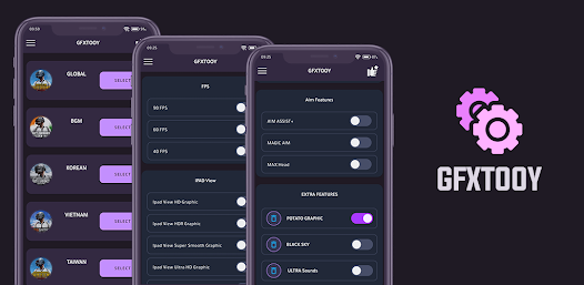 تحميل برنامج GFXTOOY IPAD VIEW & 90 FPS مهكر للاندرويد 2025 اخر اصدار مجانا