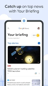 تحميل تطبيق جوجل اخبار Google News Apk للاندرويد والايفون 2025 اخر اصدار مجانا