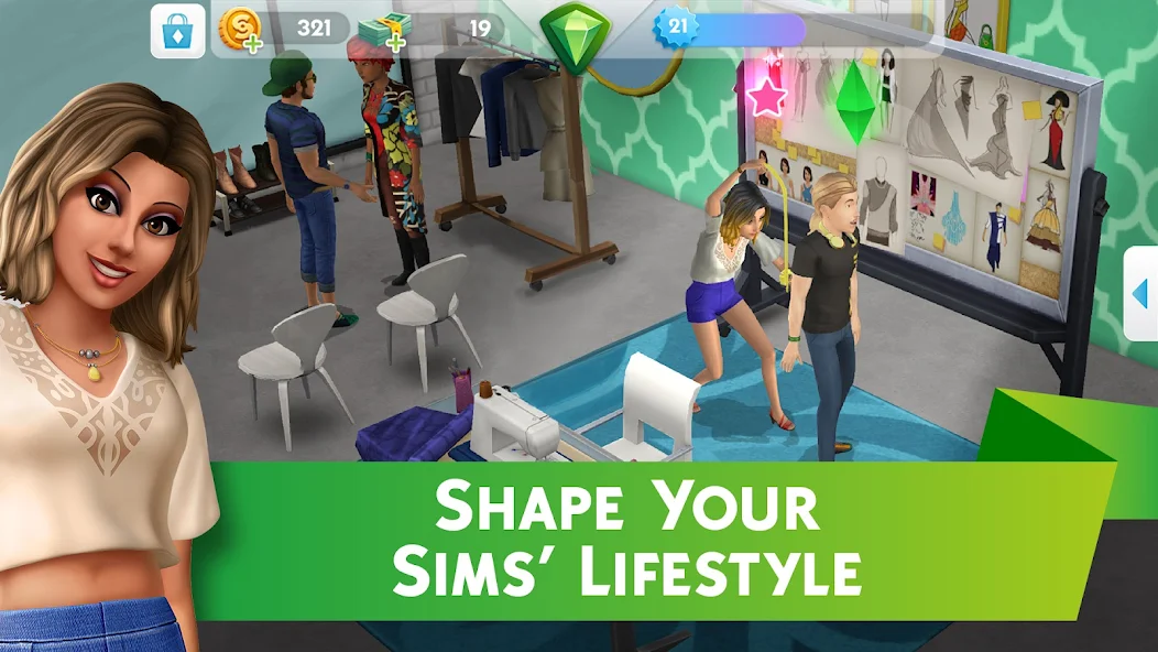 تحميل لعبة The Sims Mobile مهكرة Apk للاندرويد والايفون 2025 اخر اصدار مجانا