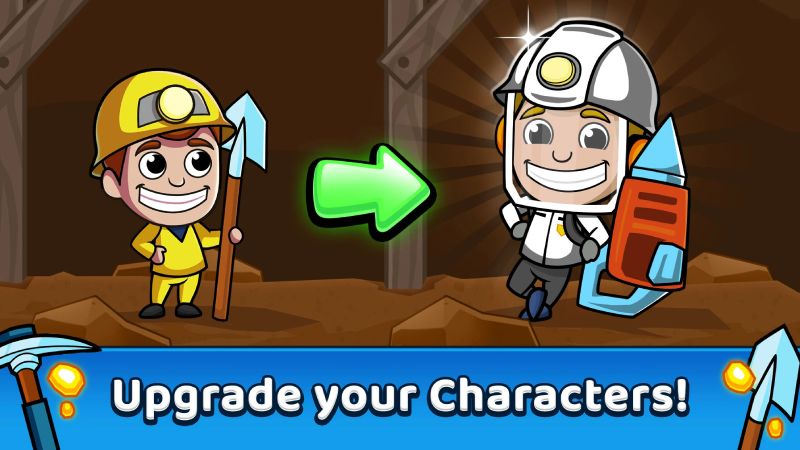 تحميل لعبة Idle Miner Tycoon Apk مهكرة للاندرويد والايفون 2025 اخر اصدار مجانا