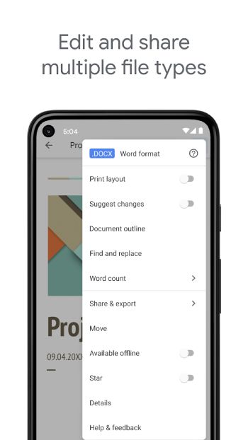 تحميل تطبيق جوجل دوكس Google Docs Apk للاندرويد والايفون 2025 اخر اصدار مجانا