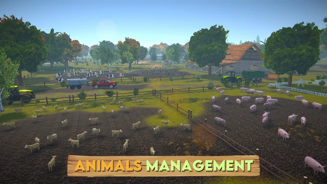 تحميل لعبة Farm Simulator 2024 مهكرة Apk للاندرويد والايفون 2025 اخر اصدار مجانا