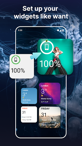 تحميل تطبيق Color Widgets iOS 17 مهكر Apk للاندرويد والايفون 2025 اخر اصدار مجانا