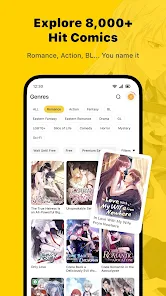 تحميل تطبيق WebComics مهكر Apk للاندرويد والايفون 2025 اخر اصدار مجانا