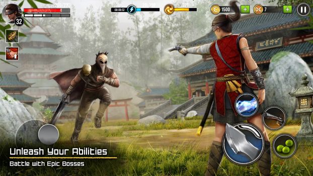 تحميل لعبة Ninja Ryuko Shadow Apk مهكرة للاندرويد والايفون 2024 اخر اصدار مجانا