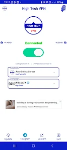تحميل تطبيق High tech vpn مهكر Apk للاندرويد 2025 اخر اصدار مجانا