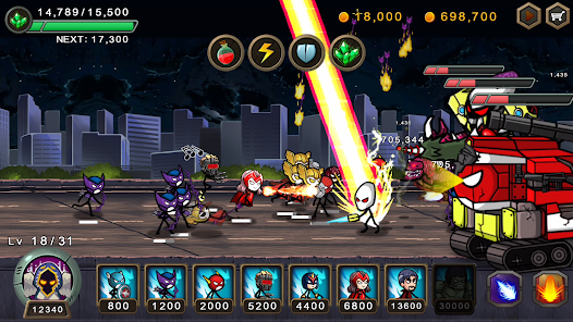 تحميل لعبة HERO WARS Super Stickman Defense مهكرة Apk للاندرويد والايفون 2025 اخر اصدار مجانا