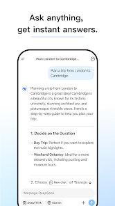 تحميل تطبيق ديب سيك DeepSeek apk الذكاء الاصطناعي للاندرويد والايفون 2025 اخر اصدار مجانا