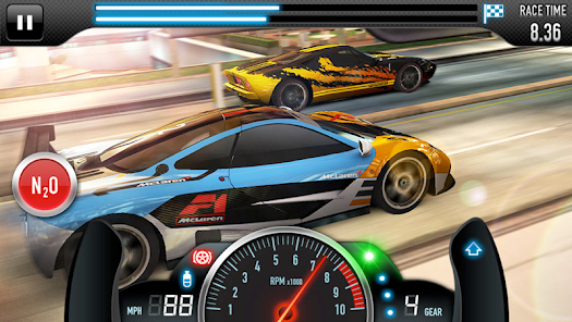 تحميل لعبة CSR Racing مهكرة Apk للاندرويد والايفون 2025 اخر اصدار مجانا